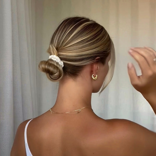 Essential Scrunchie 3p - Crème