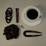 Contour Hair Pin - Dark Havana